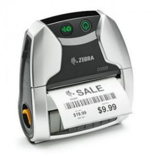 Picture of Zebra ZQ320 - 3 inch Label & Receipt Printer USB/BT/WiFi